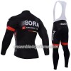 Tenue Maillot M/L + Collant à Bretelles 2017 Bora-Hansgrohe Femme N003